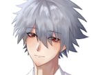10代20代の女性男性中性SNS用アイコン描きます かわいい！かっこいい！綺麗！ご要望に応えした厚塗りイラスト！ イメージ1