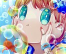 かわいい男女のイラストお届けします 色使いが目を惹くキャラクターイラストが得意です！ イメージ2
