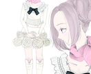 あなたのおしゃれなスタイル画かきます お好きなお洋服やコーデがあればそちらをベースに！ イメージ1