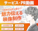 各種サービス・PR動画を制作します お客様の予算に合わせて、クオリティー高く仕上げます イメージ1