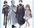 TRPG、配信等のキャラクター立ち絵お仕立てします 細部まで拘った、貴方だけの特別なお姿をデザインします！ イメージ7