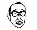 シンプルなモノクロ線画似顔絵をお描きします SNSのプロフィールアイコンに最適！名刺にもどうぞ。 イメージ5