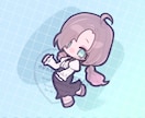 ラフ提出なし◎ミニキャラ制作します 小さくてかわいい二頭身！やりとり簡略 イメージ9