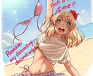 一枚絵や、アイコン・ヘッダーのイラスト製作致します 個性的なアイコンの作成をしてみませんか？ イメージ7
