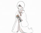 SNSを彩る、ゆるくて可愛いアイコン描きます やさしい雰囲気のアイコンが欲しい方へ❁ペットとのイラストも◎ イメージ3