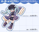 印象に残るポップでかわいいデフォルメを制作します Vtuber活動に使える！目を引くデフォルメ制作 イメージ4