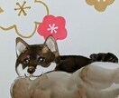 やさしいタッチで特別なペットの肖像画を手描きします 記念日・誕生日・お迎え記念・アイコンにもおすすめです イメージ5