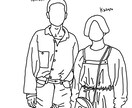 お写真を元にイラストを作成します SNSのアイコンやプレゼントにも！ イメージ2