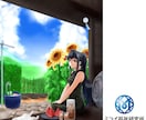 キャラクター入り１枚絵制作します 絵柄幅広め！ 様々な用途に対応します イメージ2