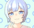可愛い女の子のアイコン描きます 追加料金なし！商用利用ok！！ イメージ2