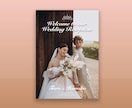 パネル印刷仕様の結婚式ウェルカムボードお届けします 前撮り写真を基にデザイン、パネル仕様にて印刷〜ご納品します イメージ8
