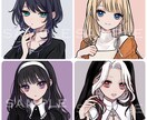 SNSのアイコンを描きます かわいい/かっこいい/病み系などさまざま対応可能◎ イメージ5