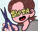個性派ポップアイコン描きます ちょっとクセのあるあなただけのアイコンつくります♩ イメージ1