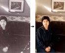 古い写真の傷・破れ・退色をAIで修復・復元します 「とにかく安く修復したい」そんな方にお勧めです。200円/枚 イメージ5