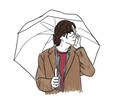 写真からシンプルな似顔絵イラストかきます SNSアイコンやハガキ、結婚式等でご使用頂けます! イメージ10