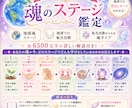 地球魂ステージと転生回数を詳しく鑑定します 約6500文字の詳しい補足解説付きです イメージ3
