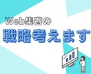Web集客の現状分析と戦略を考えます Webマーケティングが初めてでもしっかりとサポート！ イメージ1