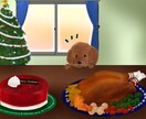 クリスマスの絵を描きます クリスマスなイラスト☻サンプル更新しました♪ イメージ2