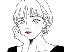 おしゃれでかわいい！ハイセンスな似顔絵描きます SNSアイコンに使いやすいおしゃれ女子・男子イラスト描きます イメージ3