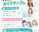 元保育士・気象予報士がナレーション＆CV担当します 最短即日・整音込！アニメ・各種CVからナレーションまで対応！ イメージ2