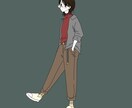 ファッションイラスト描きます お洒落なSNSアイコンやHPのイラストに！ イメージ3