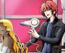 アニメ風のカッコいいイラスト描きます アイコン、ヘッダー、サムネイル、観賞用、動画用の絵を描きます イメージ6