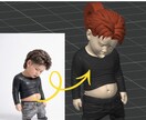 ３Dプリンタでオリジナルのキーホルダー製作承ります 画像1枚からOK！あなただけの3Dキーホルダー製作します イメージ9