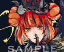 SNS用やYouTubeアイコンなど描きます 季節感強めの男女やデフォルメ、食べ物が得意です！ イメージ3