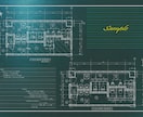 建築／手書き／修正／トレース／CAD化致します 【DRA-CAD使用】JWW/DXF/DWG/他変換可 イメージ4