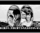 ナレーション付き結婚式プロフィール動画作ります 【映画風ナレーション&字幕】スタイリッシュな映像を超安価で！ イメージ6