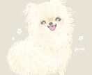5月末まで割引中！ペットイラストを作成します 3パターンの絵柄からお選びいただけます！ イメージ1