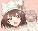 手描きイラストでアイコン描きます Vtuberさん向け！SNS用オリジナルアイコン！ イメージ1