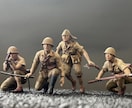 1/35   フィギュア　プラモデル製作代行します ミリタリーフィギュア専門の塗装済み完成品の製作代行になります イメージ5