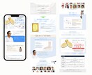 格安で出品しています お客様に寄り添ったLP制作を致します。 イメージ6