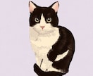 あなたの大切な猫をイラストにしますます おしゃれで可愛い☆猫の似顔絵描きます イメージ6