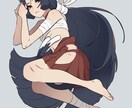 納品まで約5日！アニメ塗りでイラストお描きします 1枚絵／立ち絵／SDデフォルメ／アイコン／挿絵 など イメージ6