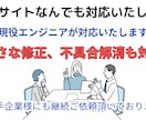 プロがサイト修正、カスタマイズ等まるっといたします エンジニア、デザイナーが3000円/40分で対応します イメージ1