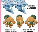 マスコットキャラ作成します かわいいSDマスコット、立ち絵や相棒にもおススメ イメージ2