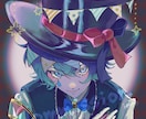 カッコかわいい厚塗りイラストを描きます 一枚絵、立ち絵、アイコンなど用途にあわせて！中性的な魅力！ イメージ5