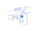 地図データ（名刺やwebサイトに！）作成します シンプルで分かりやすい。名刺デザインのアクセントにも！ イメージ7