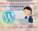 あなただけのブログサイトを一時間で開設します 維持費月２５０円～のブログサイトを一時間で開設！ イメージ1