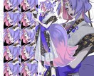 TRPG・ゲーム立ち絵承ります 【綺麗めイラスト】商用利用可◎配信や動画にも イメージ6