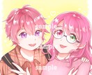 SNSで使用出来るアイコンを作成します ふわふわしたイラスト／アイコン/夢絵をご提供いたします！ イメージ3