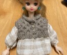 ドールサイズのニット服を製作代行します 可愛い1/6ドールサイズ用のニット服を製作代行します。 イメージ1