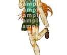 キャラクターの立ち絵を描きます パキッとした、暖色に仕上がります イメージ5