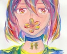 鮮やかな色で世界観を形に！対話で理想を描き出します 言葉のキャッチボールでつくる、世界にひとつの手描きイラスト イメージ3
