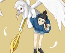 あなただけのキャラクターの一枚画を作成します いただく写真から、人物や物をキャラクターにして仕上げます！ イメージ1
