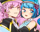 商用利用OK！理想のキャラクター描きます 等身イラストをアニメ塗りでどんなキャラにも挑戦します！ イメージ9
