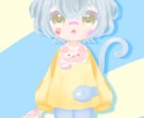 VTuberとして使用できる立ち絵をお描きします かわいい・かっこいいキャラクターを描きます イメージ3