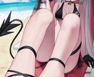 商用利用可◯　かわいい女の子のイラスト描きます 迅速に丁寧に描かせていただきます【SNSアイコン/MVなど】 イメージ1